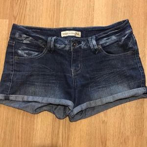 Paris Blues Jean Shorts